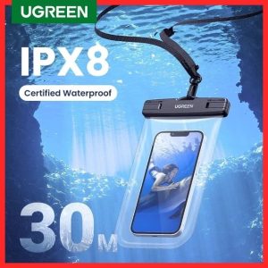 UGREEN 7.2 inch IPX8 Waterproof Phone Case Bag