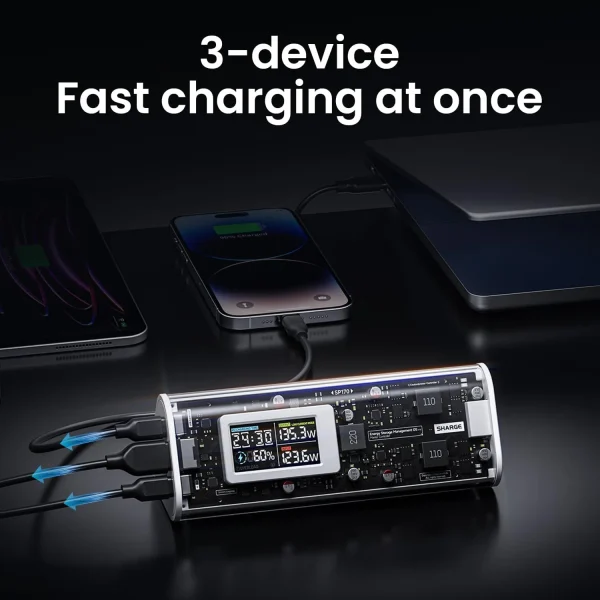 Shargeek-170-24000-mAh-170W-Portable-3-Port-Power-Bank4