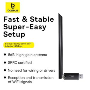 Baseus Fast Joy Series 650Mbps WiFi Receiver External Antenna