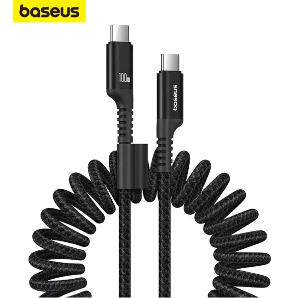 Baseus-Fish-Eye-PD-100W-USB-C-to-USB-C-Fast-Charging-Date-Cable-3.3ft