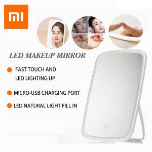 Xiaomi Mija LED Makeup Mirror with Light Touch Switch Control Natural Portable Makeup Led Light Dormitory Desktop Mirror