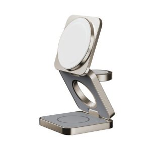 MOMAX  Q2.Mag 3-in-1 Foldable Qi2 15W Magnetic Wireless Charging Stand