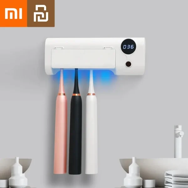 xiaomi-youpin-toothbrush-uv-sterilizer-anti-bacteria-2-in-1-light-toothbrush-holder-case-7