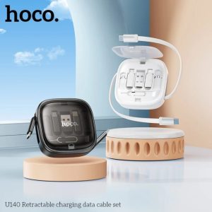 Hoco U140 All-IN-One Portable Retractable Charging Data Cable Set