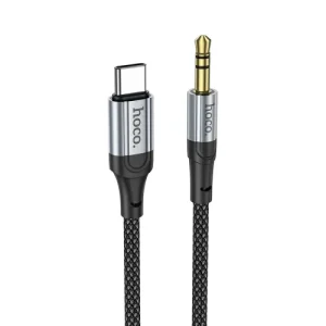 Hoco UPA26 USB-C to 3.5mm Jack Audio Cable 1M Black