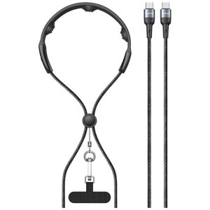USAMS SJ759 U89 100W Fast Data Charging Cable with Massager