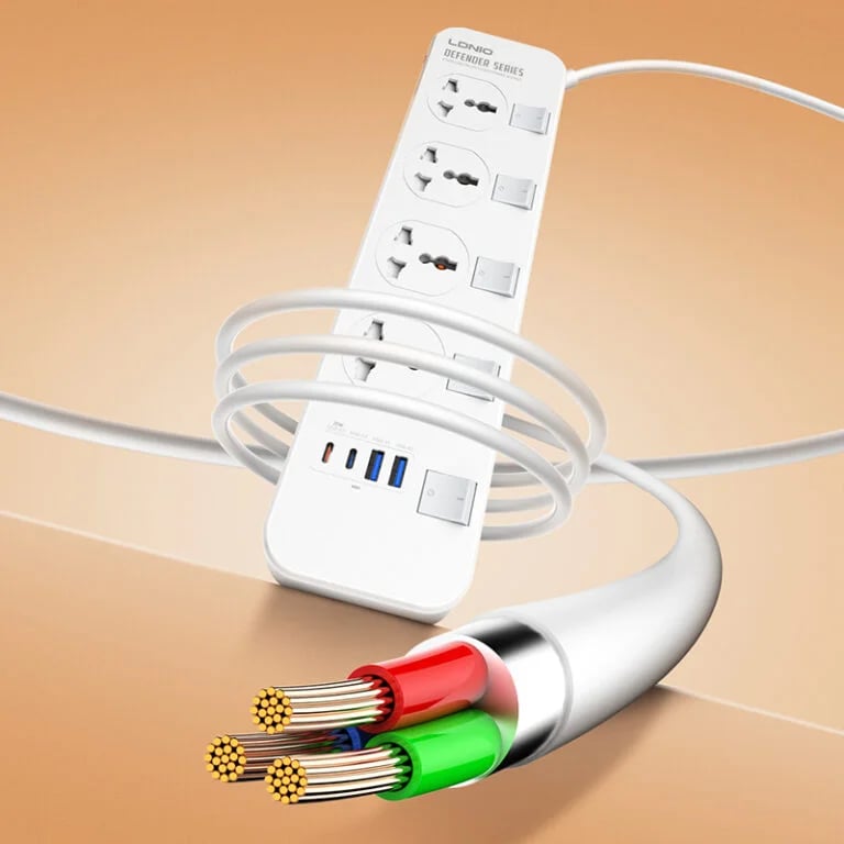 Ldnio SC4408C 2500W Power Socket