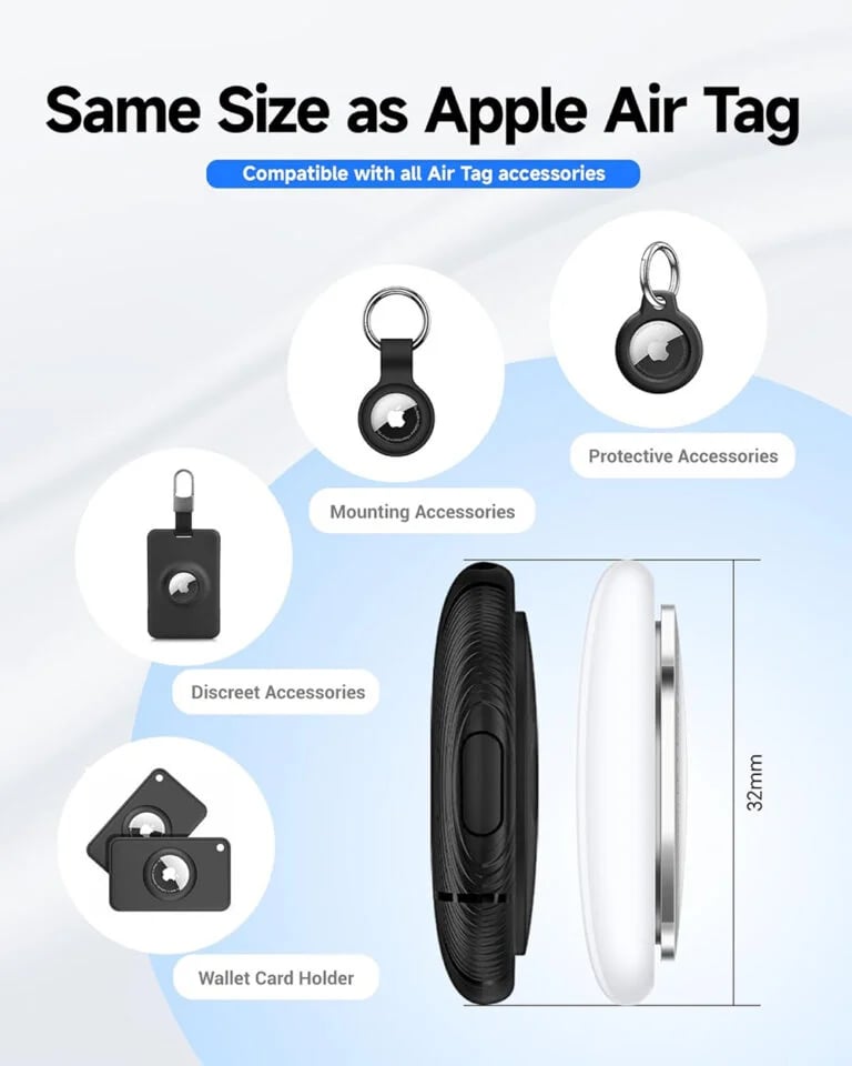 Mili LiTag Duo Dual System Tracker For iOS & Android