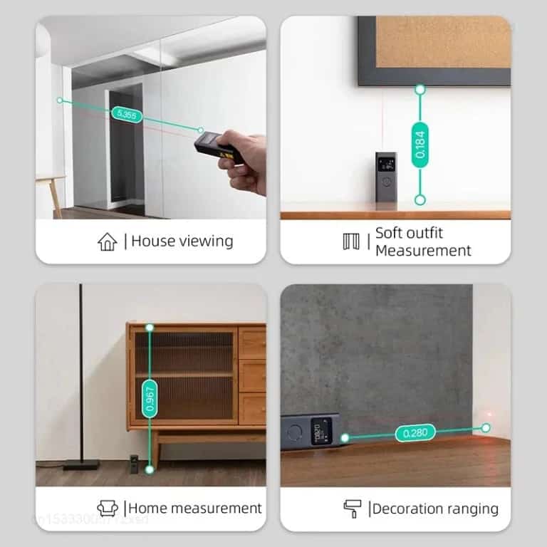 Xiaomi Smart Laser Measure Rangefinder (0.05 – 40m) - MiHome App