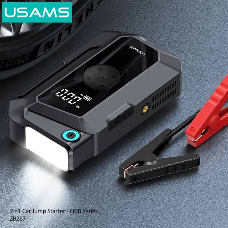 USAMS ZB287 2in1 Car Jump Starter-QCB Series.