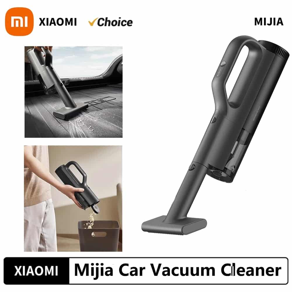 XIAOMI MIJIA Car Vacuum Cleaner 21kPa Suction 2400mAh Battery (MJXCQ01QW)