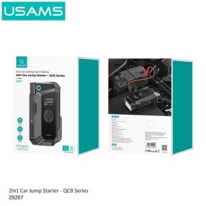 USAMS ZB287 2in1 Car Jump Starter-QCB Series.