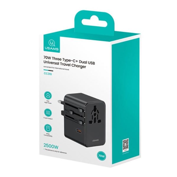 USAMS CC310 70W Travel Charger