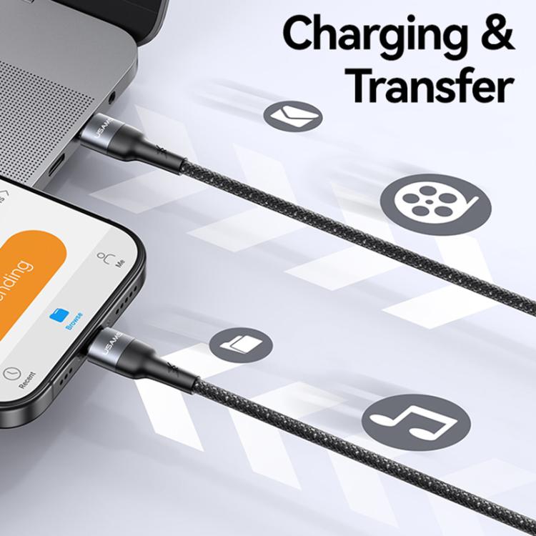 USAMS SJ759 U89 100W Fast Data Charging Cable with Massager