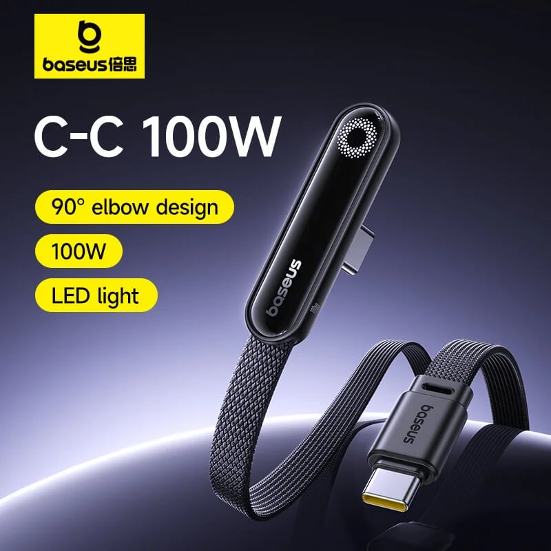Baseus MVP 3 Fast Charging Cable Type-C to Type-C 100W - 1M