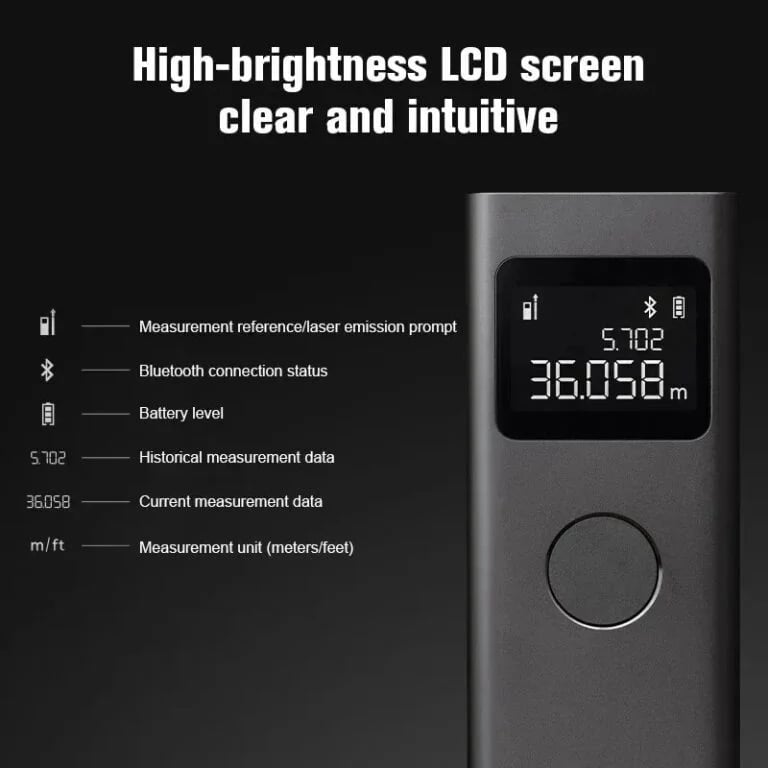 Xiaomi Smart Laser Measure Rangefinder (0.05 – 40m) - MiHome App