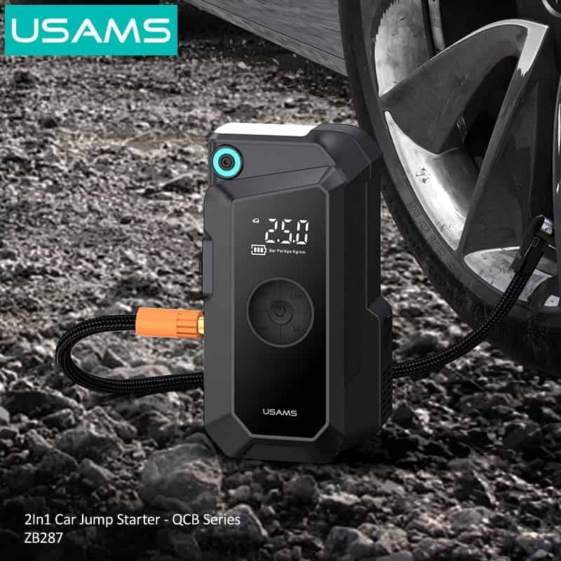 USAMS ZB287 2in1 Car Jump Starter-QCB Series.