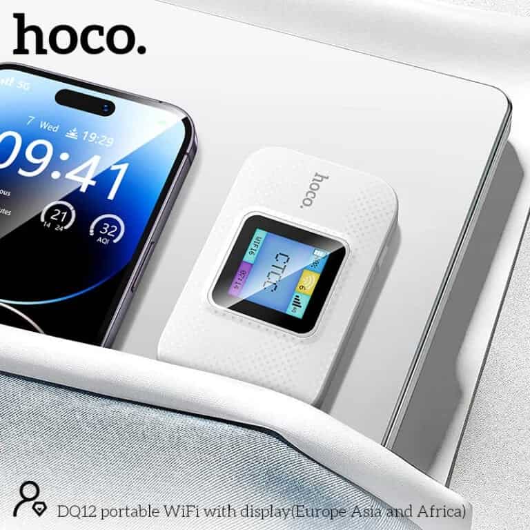Hoco DQ12 Mobile Portable WiFi with Display