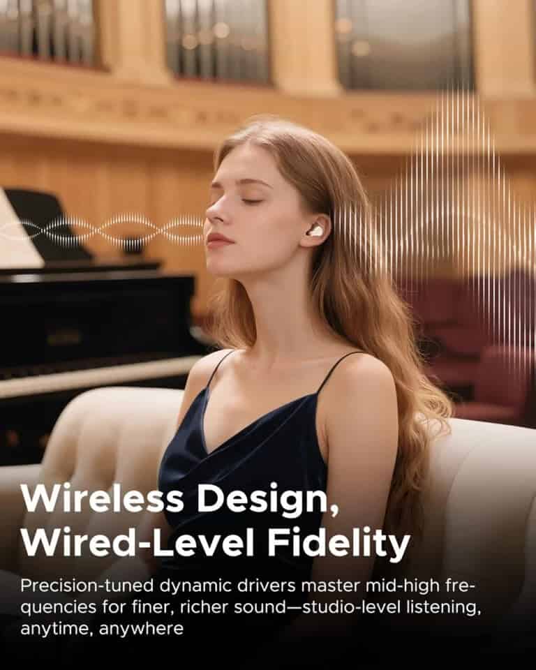 SoundPEATS H3 Hi-Res Wireless Bluetooth Earbuds