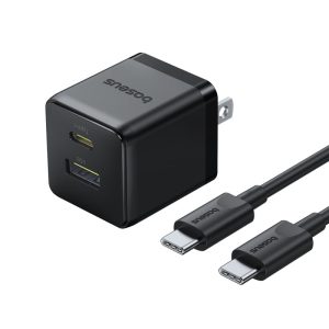Baseus Palm 30W Fast Charger C+U With 60W Type-c Cable