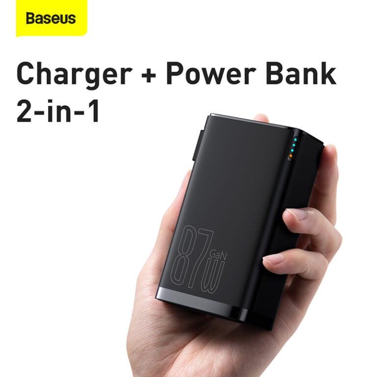 BASEUS 87W Power Station 4th GaN Power Bank Adapter 10000mAh