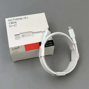 NOTHING CMF 65W Power GaN USB C to USB C PD Fast Charging Cable - 1m