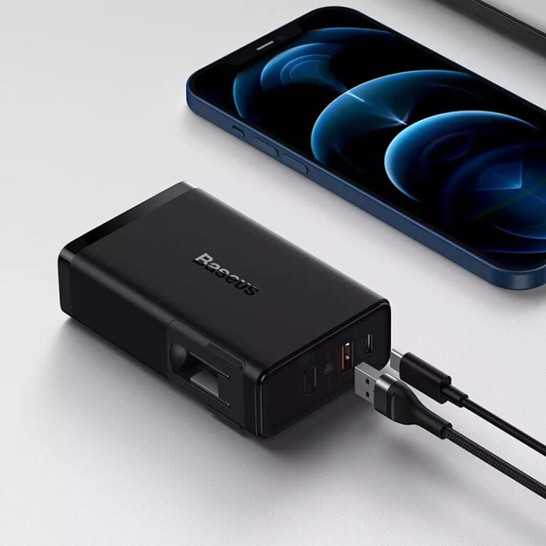 BASEUS 87W Power Station 4th GaN Power Bank Adapter 10000mAh