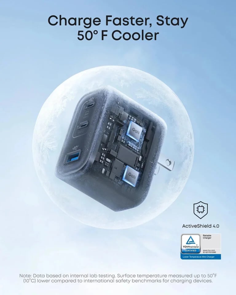 Anker 70W 3 Ports Nano Charger