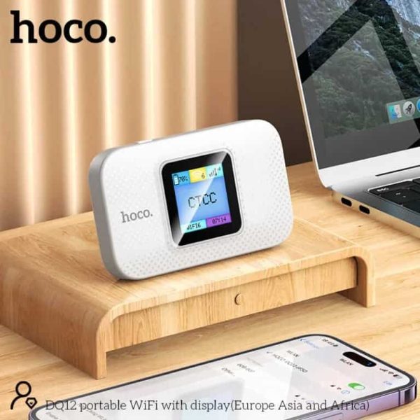 Hoco DQ12 Mobile Portable WiFi with Display