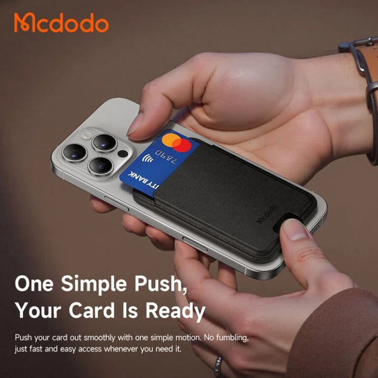 Mcdodo WH-792 Napa Leather Magnetic Card Holder