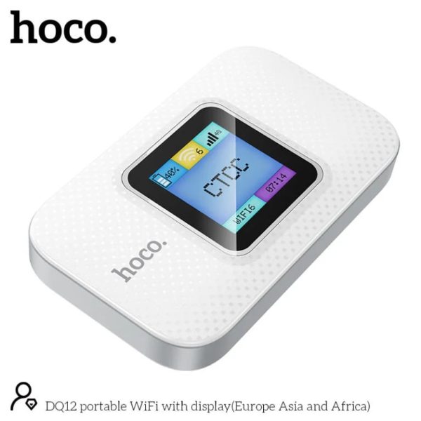 Hoco DQ12 Mobile Portable WiFi with Display
