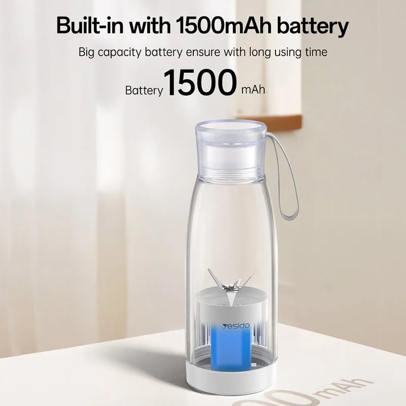 YESIDO EC17 450ml Portable Juicer - 1500mAh Battery