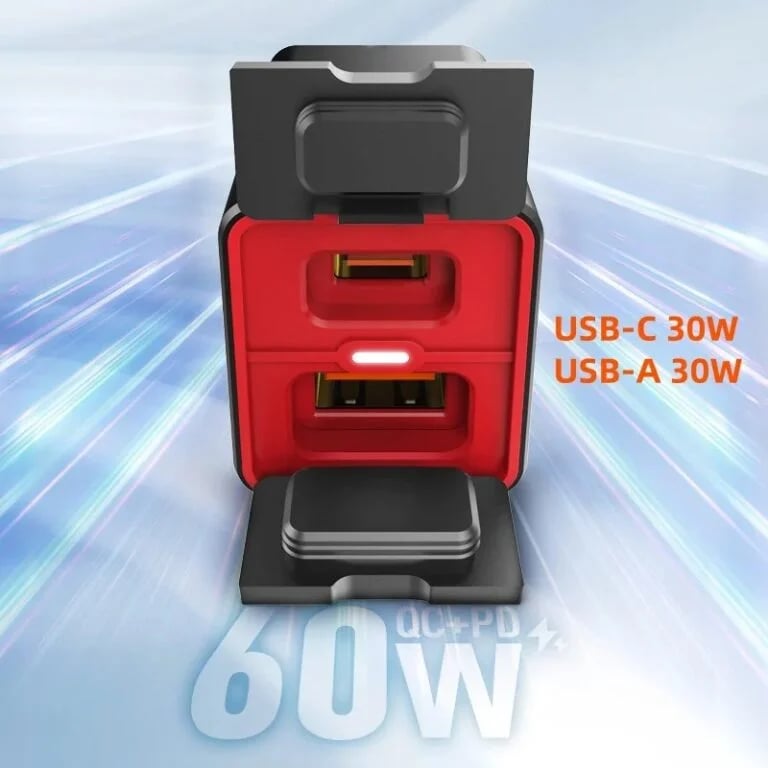 Ldnio C108 60W Motorcycle Fast Charger