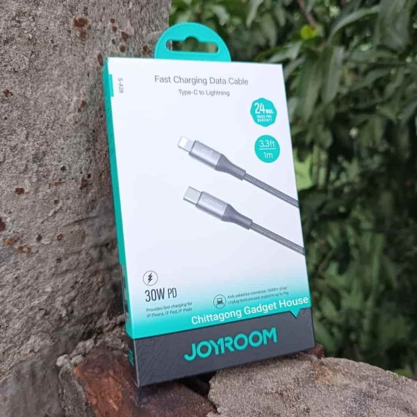 Joyroom S-A28 Type C to Lighting 30W Fast Charging Data Cable