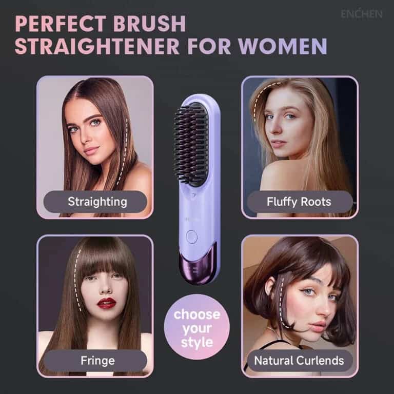 Xiaomi Enchen H100 Cordless Portable Hair Straightener Brush