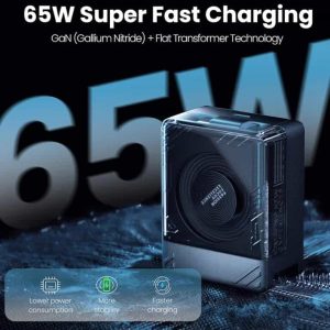 Nillkin IceCore Retractable 65W GaN Charger