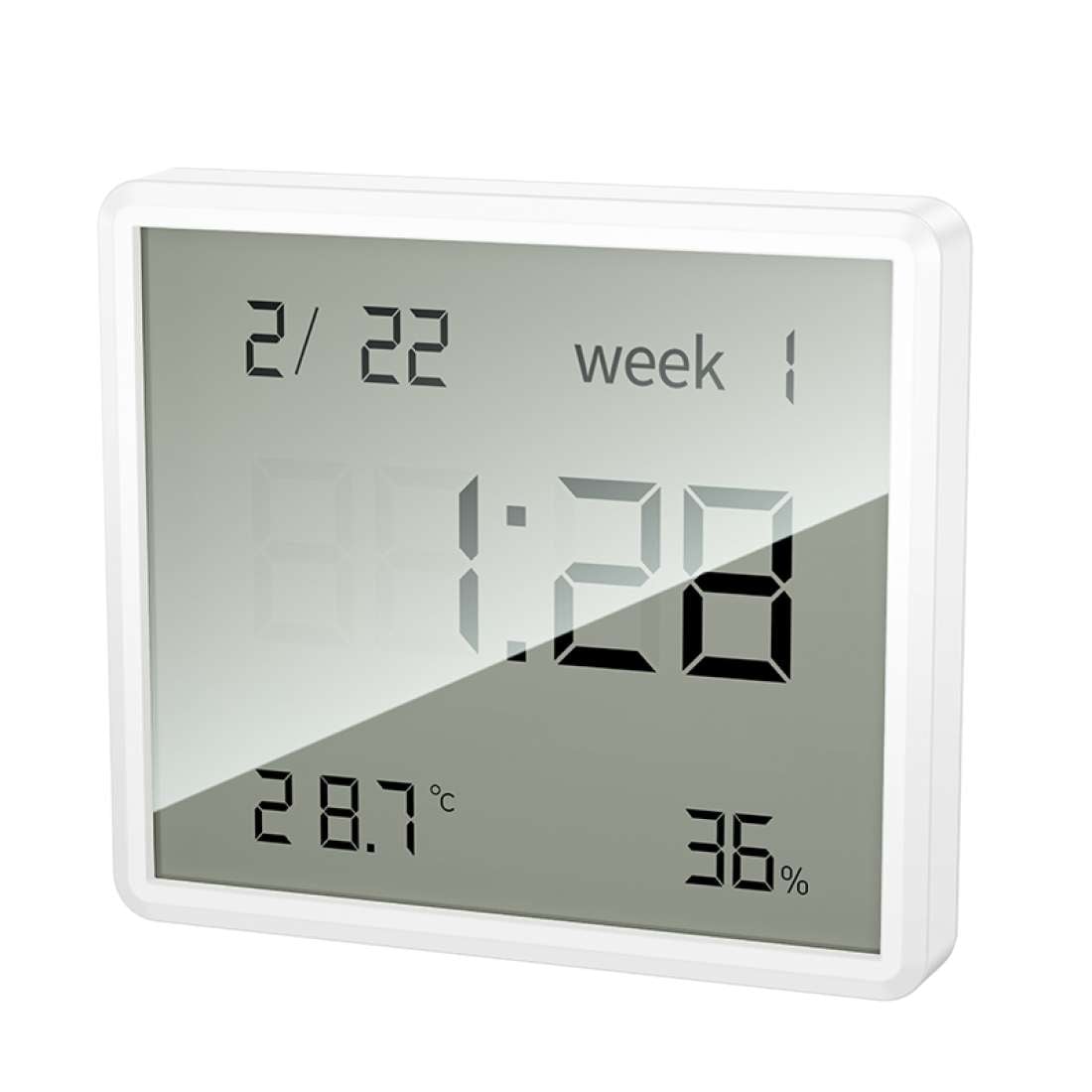 Hoco HX41 Hygrometer Clock Temperature and Humidity Monitor