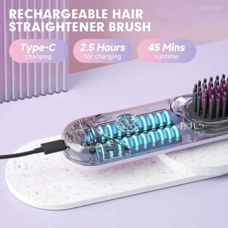 Xiaomi Enchen H100 Cordless Portable Hair Straightener Brush
