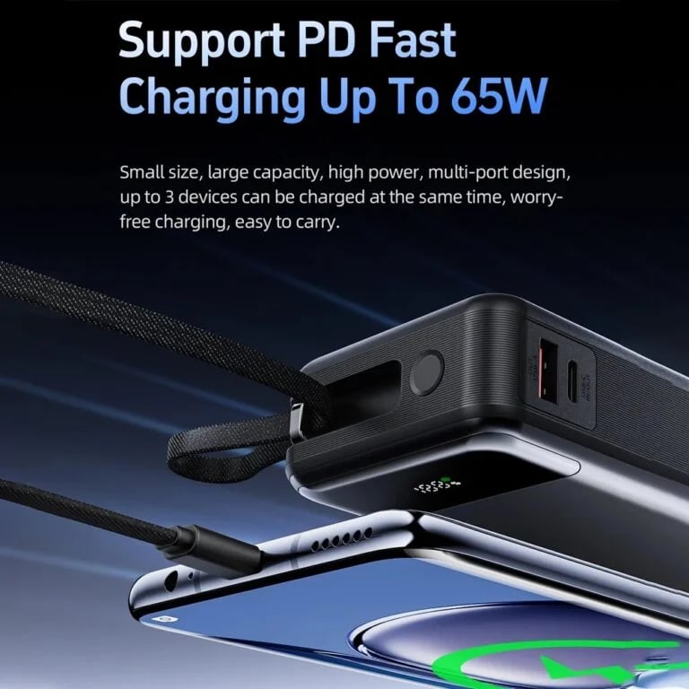 ACEFAST M21 20000mAh PD 65W Fast Charging Power Bank