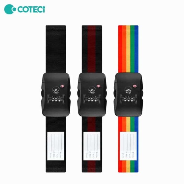 COTECi TR-004 TSA Customs Combination Lock Luggage Strap