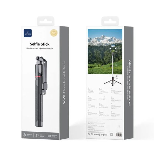 WiWU Wi-SE015 Live Broadcast Tripod Selfie Stick