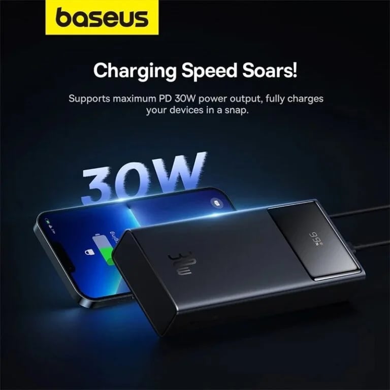 Baseus StarLord 30000mAh 30W Digital Display Fast Charging Power Bank