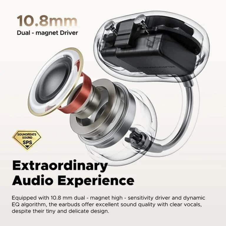 SoundPEATS POP Clip Wireless Open Ear Earbuds