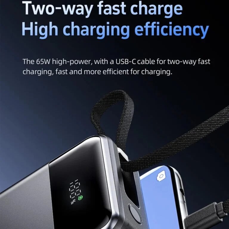 ACEFAST M21 20000mAh PD 65W Fast Charging Power Bank