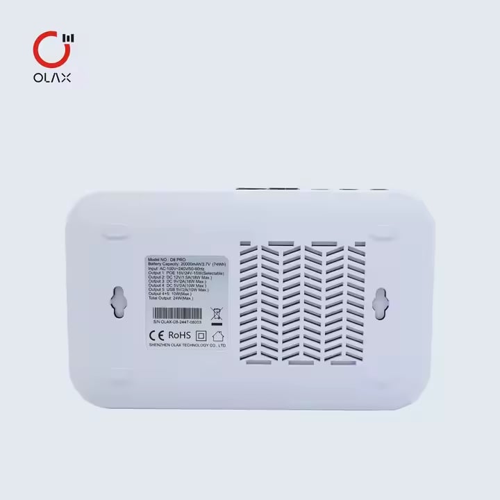 Olax D8 Pro Smart Mini DC UPS 24W 20000mAh