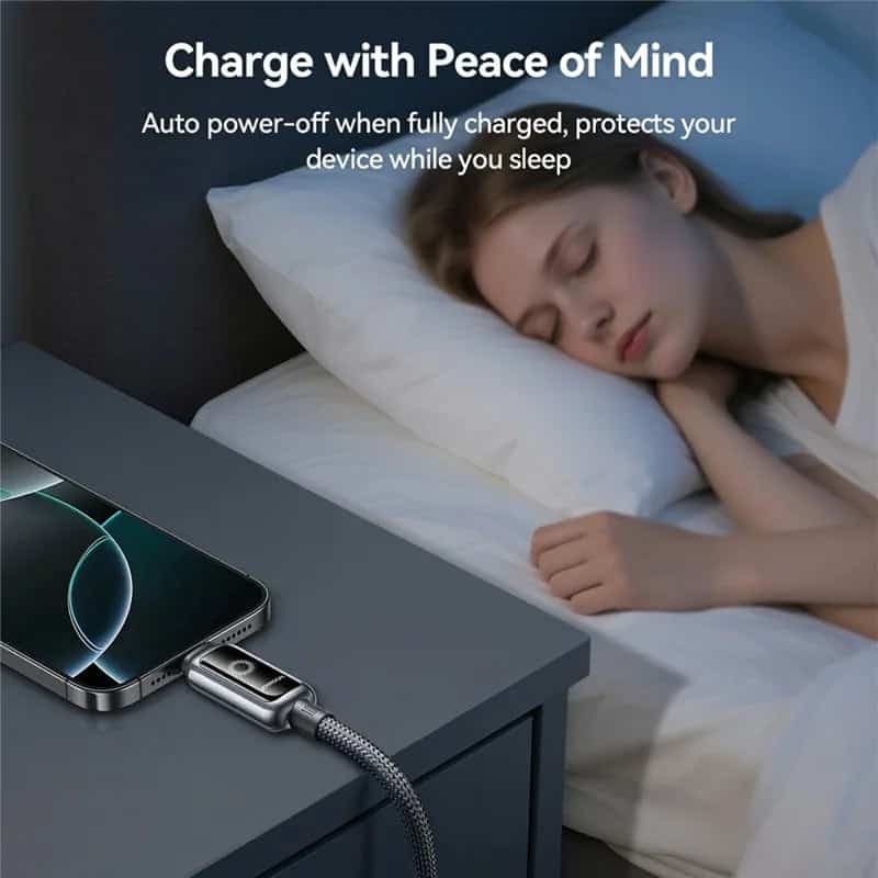 Joyroom S-A55 Auto Power Off 100W Fast Charging Type-C to Type-C Data Cable