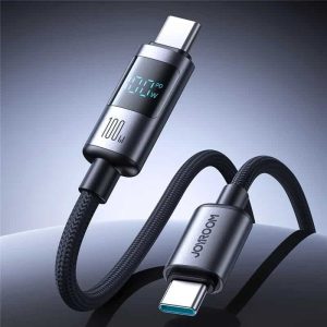 Joyroom S-A16 Pro 100W Digital Display Fast Charging Type-C To Type-C Data Cable