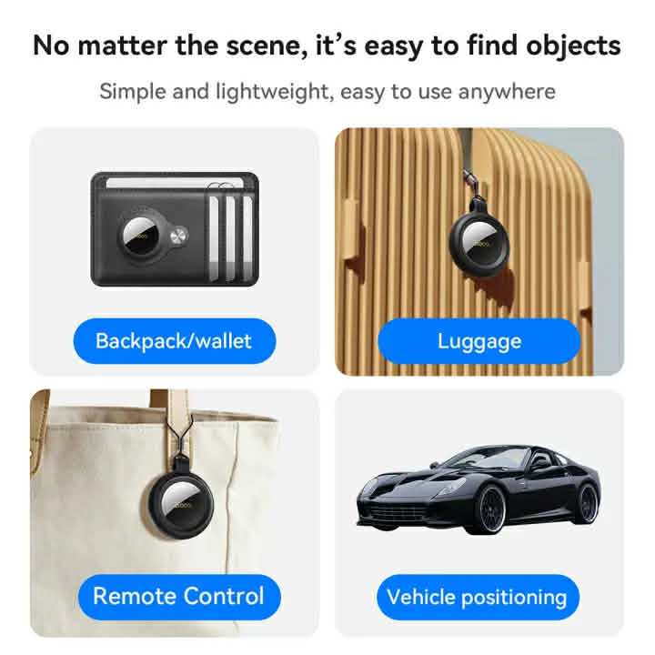 Hoco E100 Smart Finder Works With Apple Find My Anti-Lost Tracker Locator
