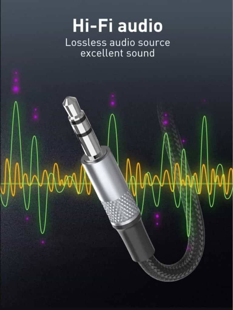 LDNIO LS-Y82A 3.5mm AUX to AUX Audio Cable (2m)