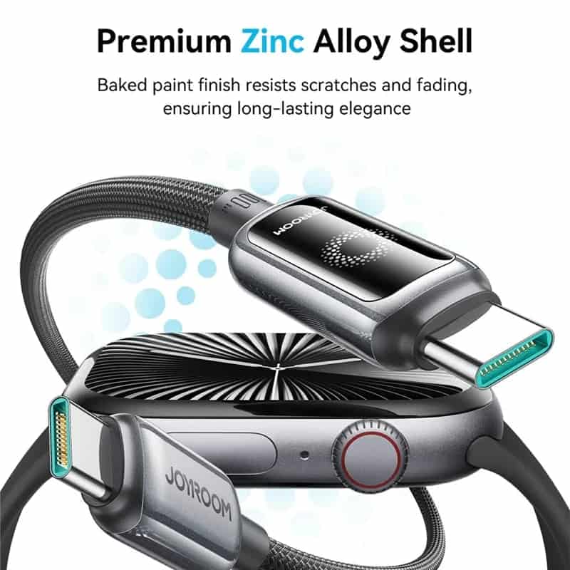 Joyroom S-A55 Auto Power Off 100W Fast Charging Type-C to Type-C Data Cable